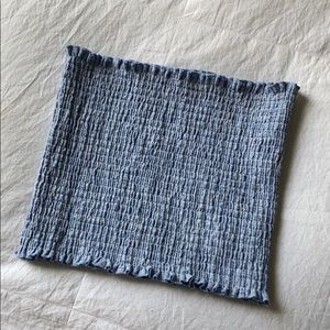 Brandy Melville Smocked Tube Top